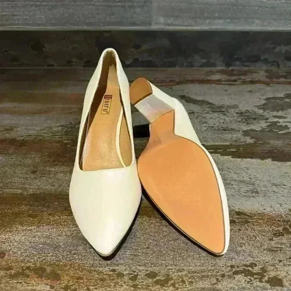 IDIFU Pump Heels White Women’s 9.5 US New - Picture 2 of 3